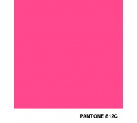Термотрансферная плёнка матовая, розовый флуор. 25х25см
